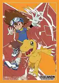 Fundas Digimon Tai y Agumon Tamaño Standard (60)