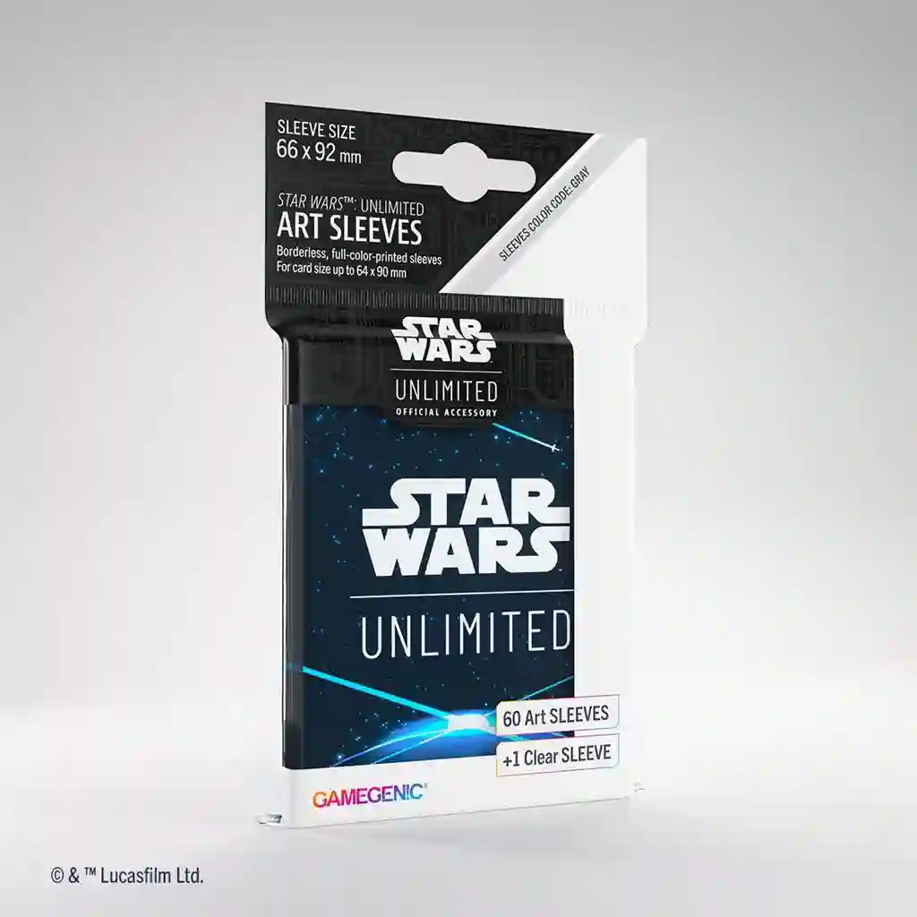 Star Wars: Unlimited - Art Sleeves: Space Blue (60)