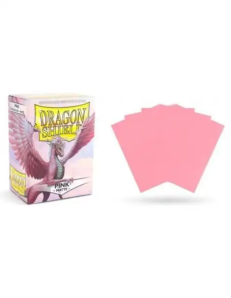 Standard Dragon Shield Size (63x88mm) - Rosa Mate (100)