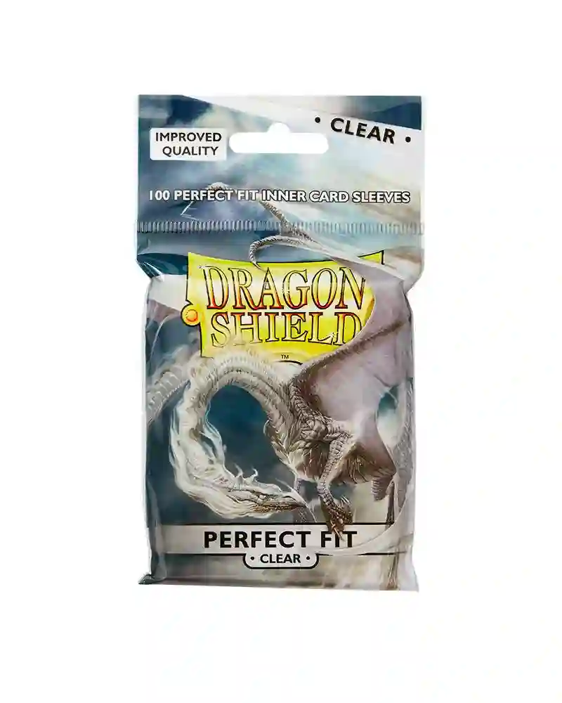 Dragon Shield Standard Perfect Fit (63x88mm) - Transparent (100)