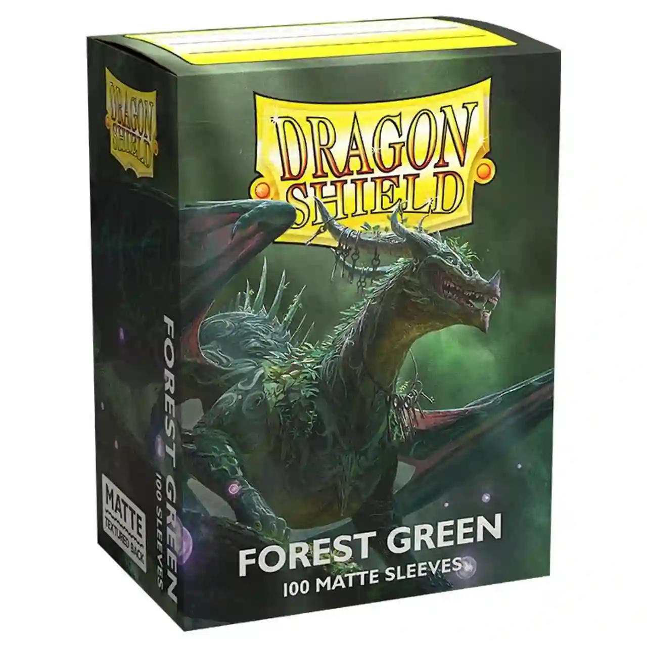 Fundas Dragon Shield Tamaño Standard (63x88mm) - Verde Bosque / Forest Green mate (100u)