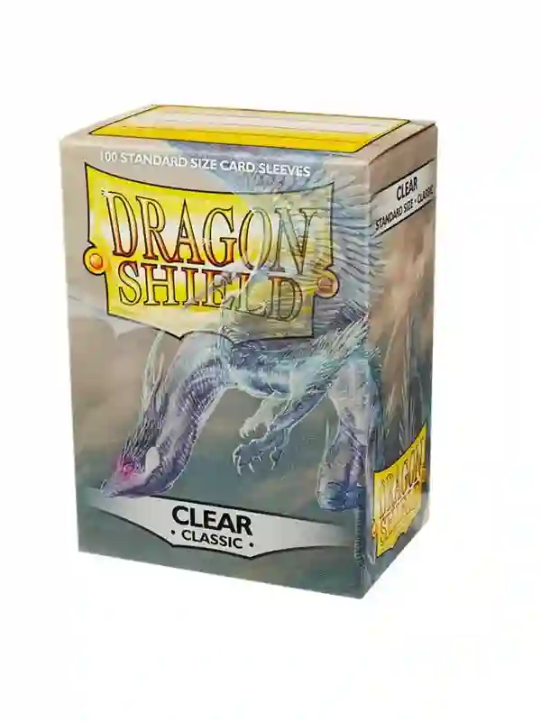 Standard Dragon Shield Size (63x88mm) - Transparent Classic (100)