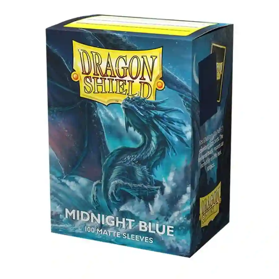 Fundas Dragon Shield Tamaño Standard (63x88mm) - Midnight Blue / Azul Medianoche Mate (100)