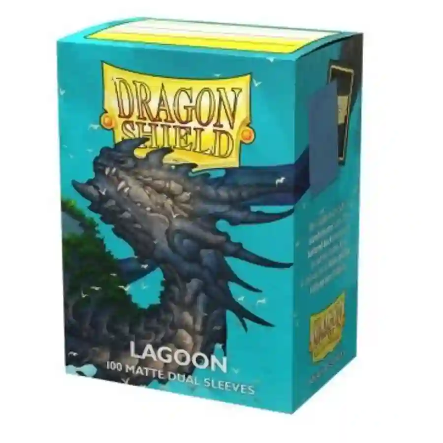Standard Dragon Shield Size (63x88mm) - Dual Mate Lagoon (100)
