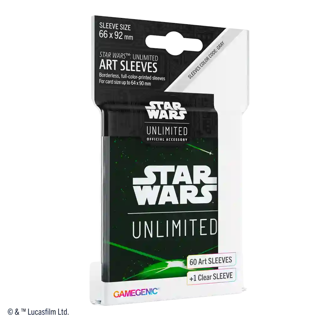 Star Wars: Unlimited - Art Sleeves: Back Green (60)