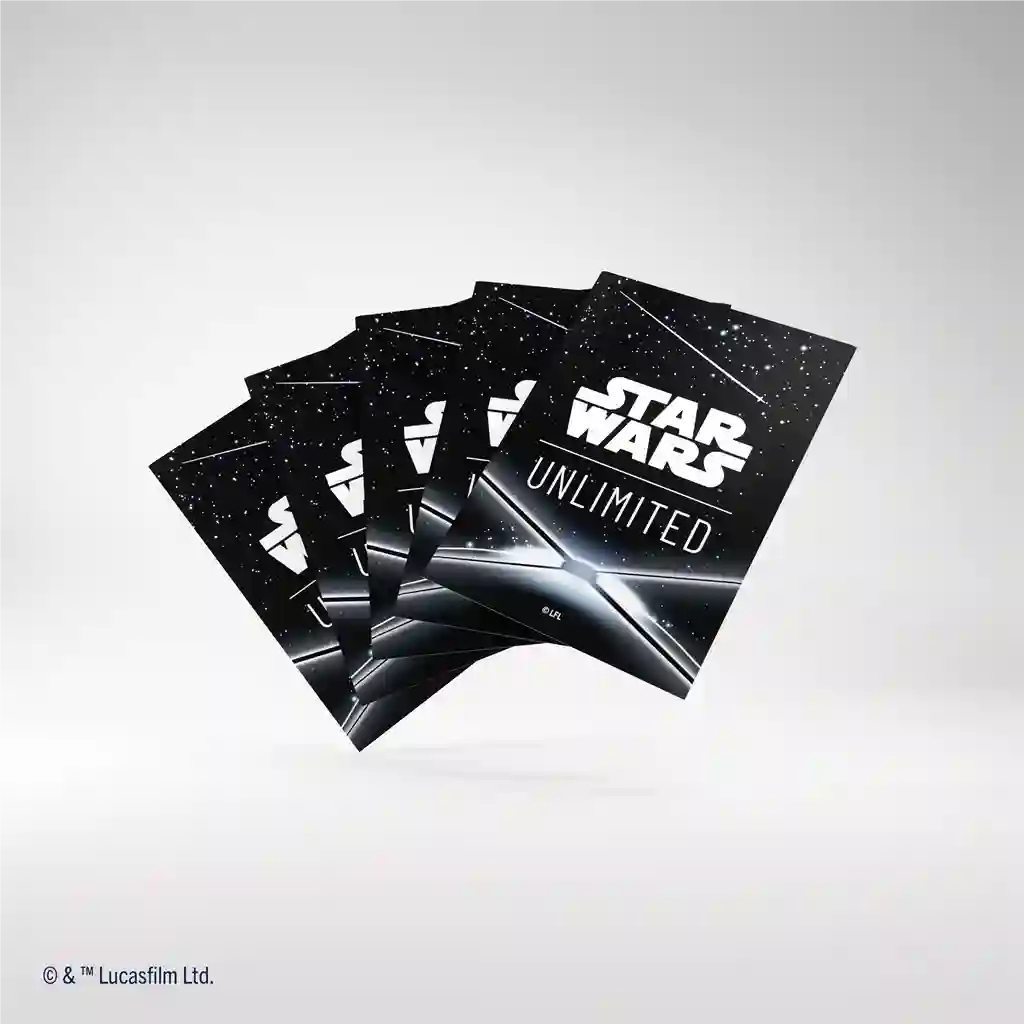 Star Wars: Unlimited - Art Sleeves: Card Back Black (60)