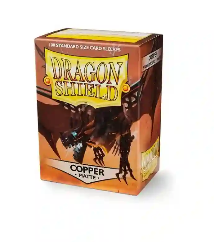 Fundas Dragon Shield Tamaño Standard (63x88mm) - Cobre Mate (100)