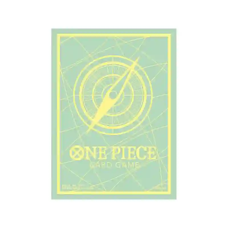 Fundas One Piece TCG Brújula Amarilla/Verde (70)