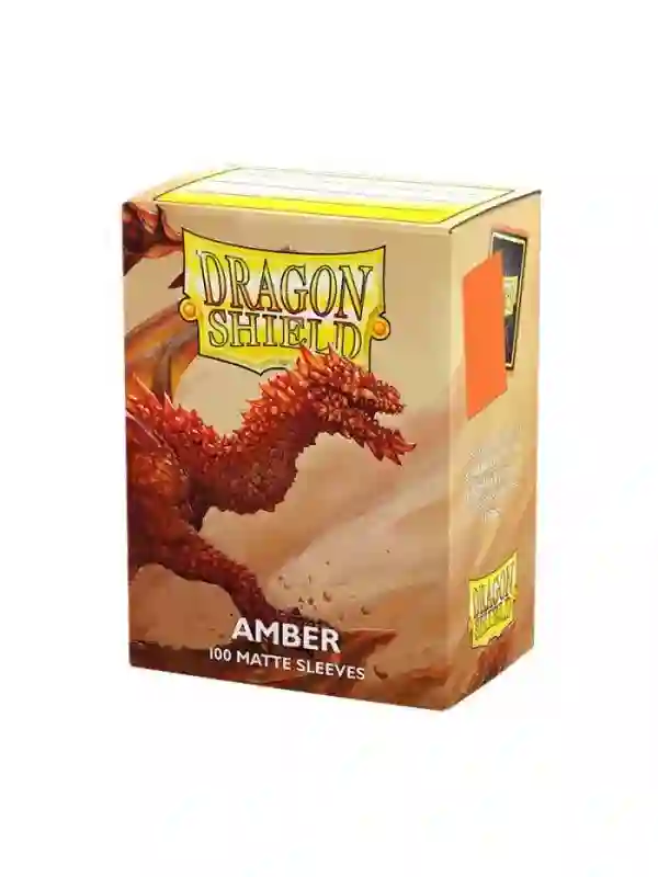 Dragon Shield Standard Matte Sleeves - Ambar (100)