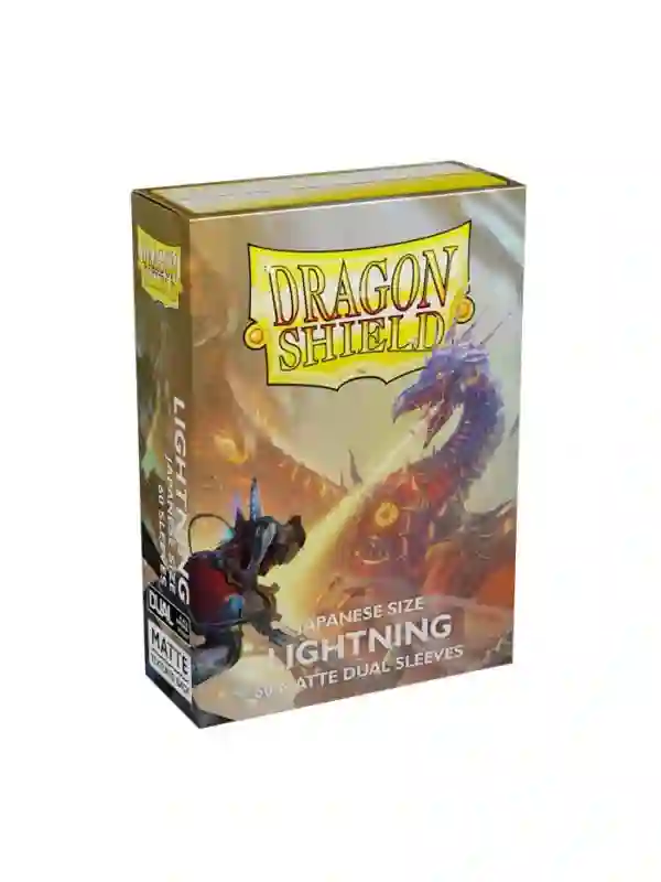 Fundas Dragon Shield Tamaño Japonés (59x86mm) - Lightning Dual Matte