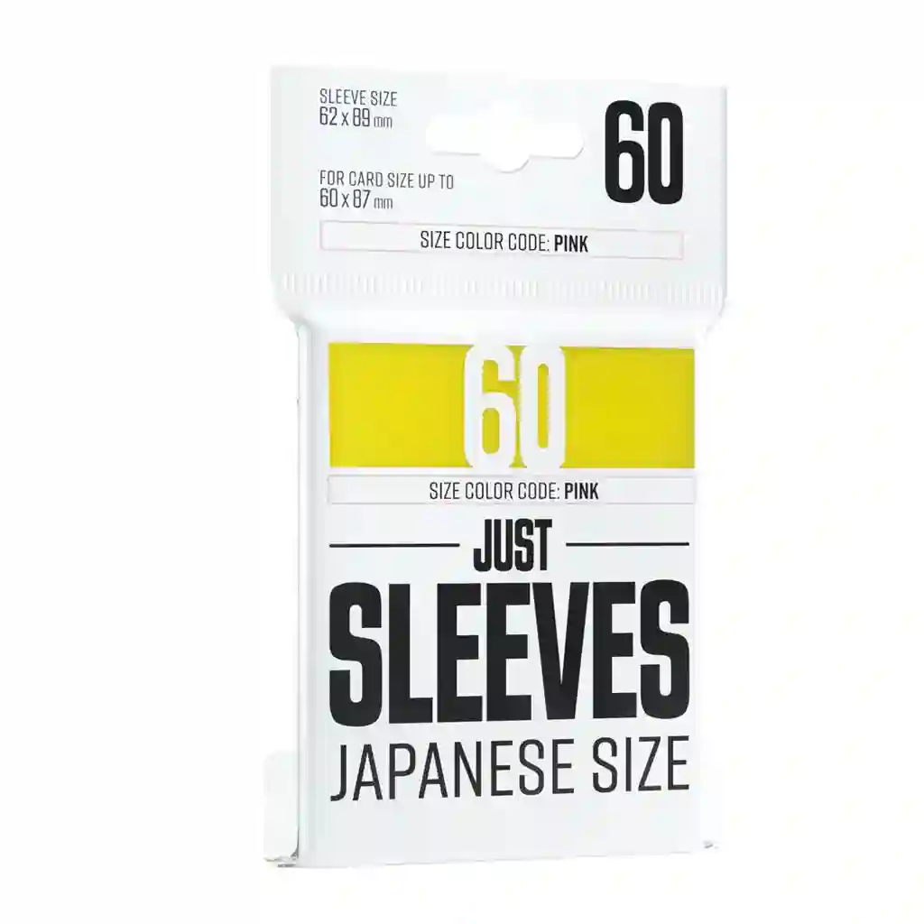 Yellow Just Sleeves Japanese Size (62x89) (60) (60)