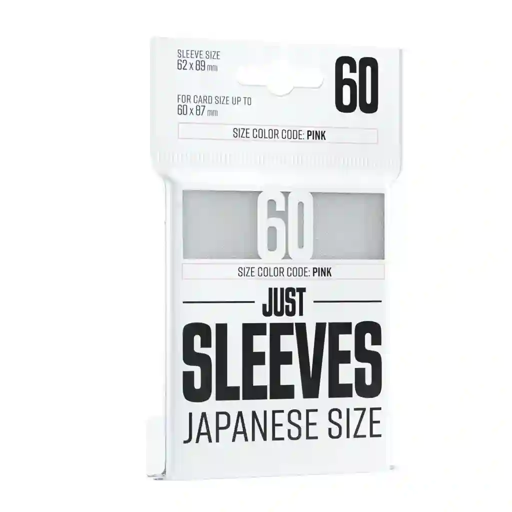 White covers Just Sleeves Japanese Size (62x89) (60)