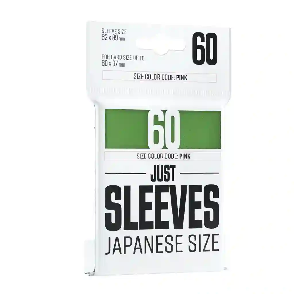 Fundas Verdes Just Sleeves Japanese size (62x89) (60)