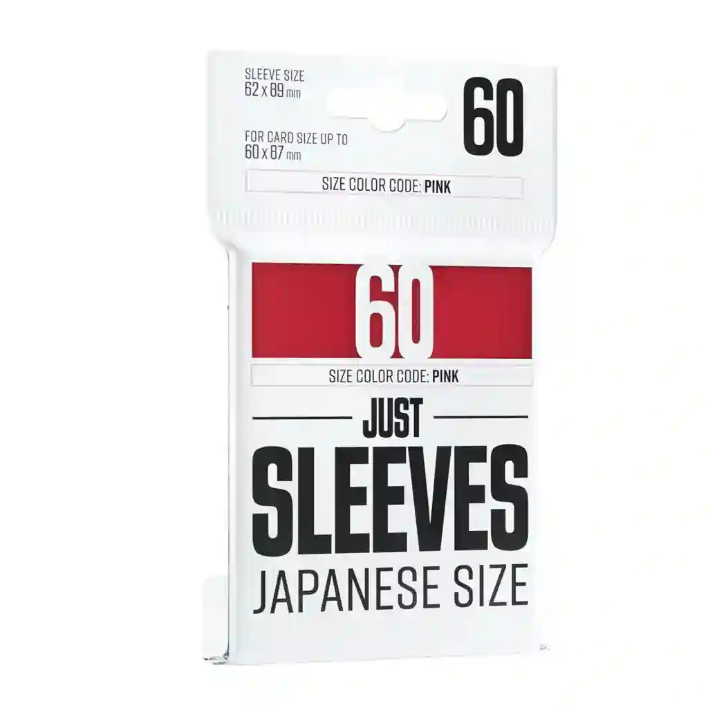 Fundas Rojas Just Sleeves Japanese size (62x89) (60)