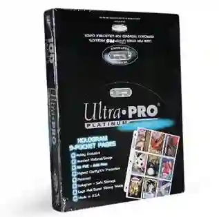 Caja de Hojas de Archivador 9 Bolsillos Ultra Pro Platinum (100)