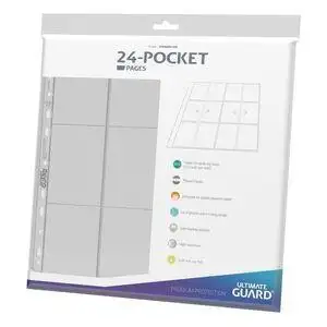Ultimate Guard File sheet package 24 Quadrow pockets (10 sheets)