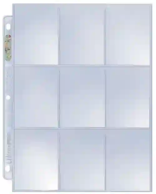 Hojas de Archivador 9 Bolsillos Ultra-Pro Platinum