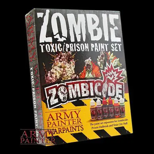Zombicide. Zombie Toxic/Prison Paint Set
