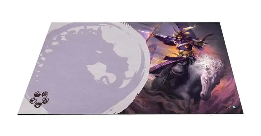 Tapete Clan Unicornio. Leyenda de los 5 anillos