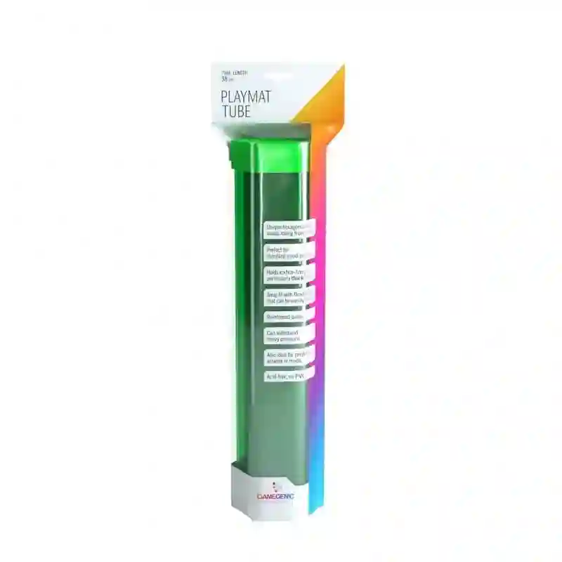 Gamegenic. Tubo Porta-Tapete. Verde