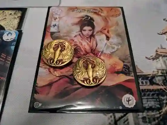 Tokens de Lujo. Clan Fénix. Individual.