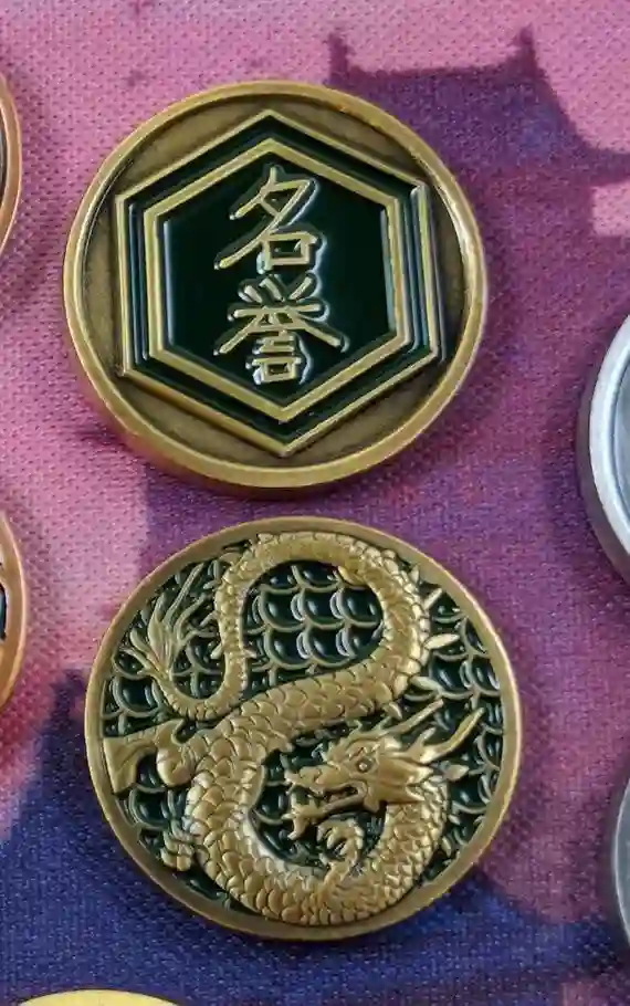Tokens de Lujo. Clan Dragon. Individual.