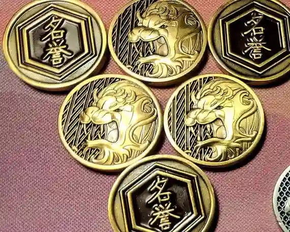Tokens de Lujo. Clan León.  Pack de 10 Tokens.
