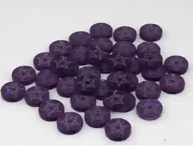 VTES. Bolsa 40 Tokens Pentaculo (Morado)