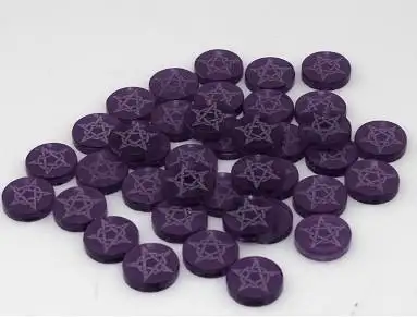 VTES. Bolsa 40 Tokens Pentaculo (Morado)