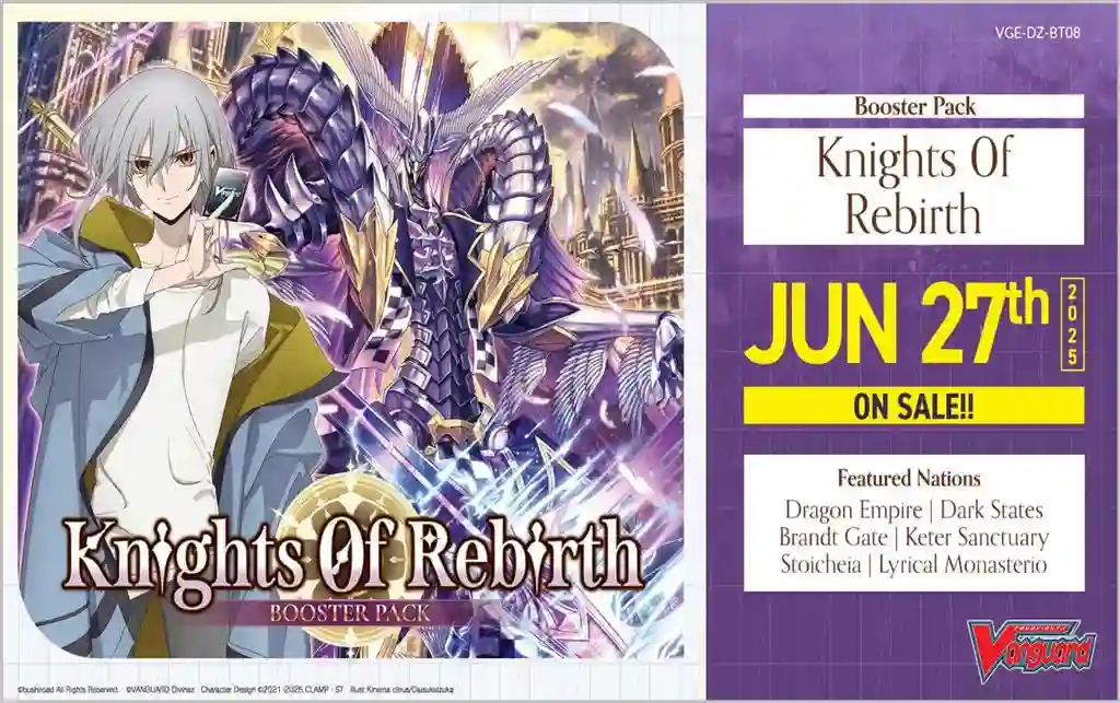 Knights of Rebirth Dz-BT08 reserve: envelope box (16)