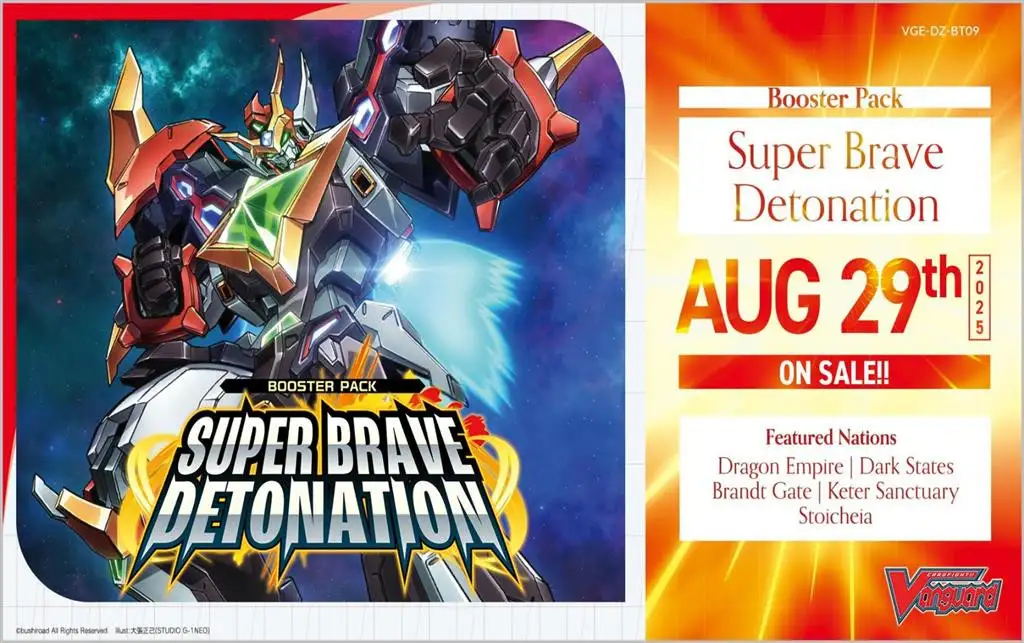 Super Brave Detonation DZ-BT09: Envelope box (24)