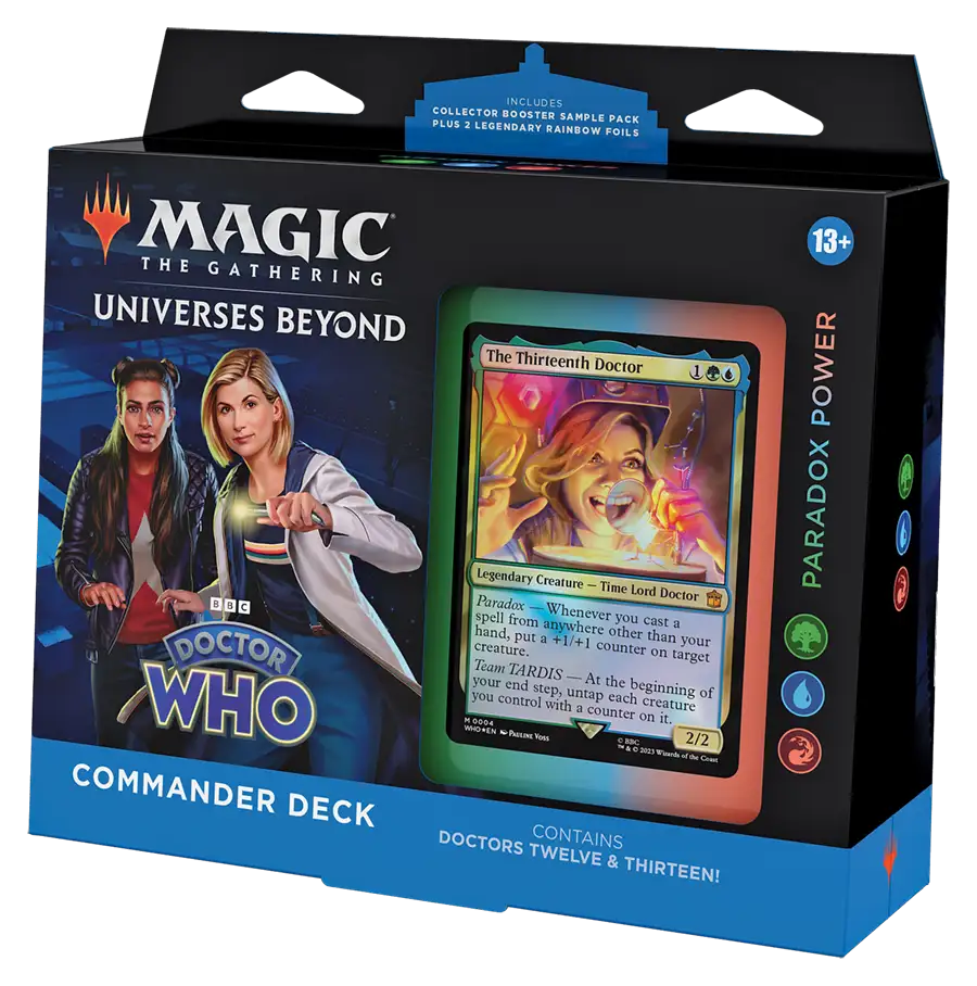 Paradox Power. Dr Who: Mazo de Commander (Inglés)