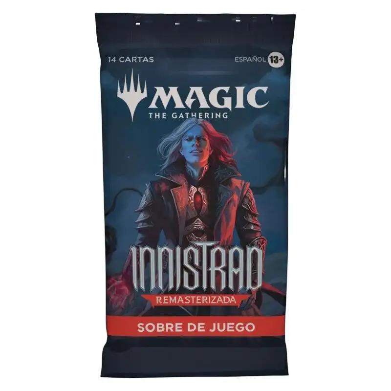Magic The Gathering. Innistrad: remastered. Spanish game envelopes