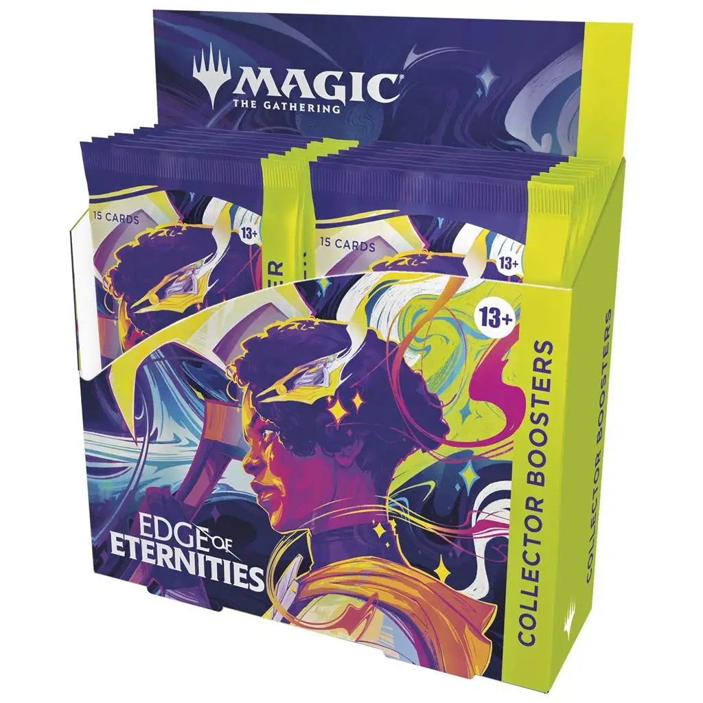 Reserve the Confín de la Eternidad: Collector envelope box (12) English. Magic The Gathering