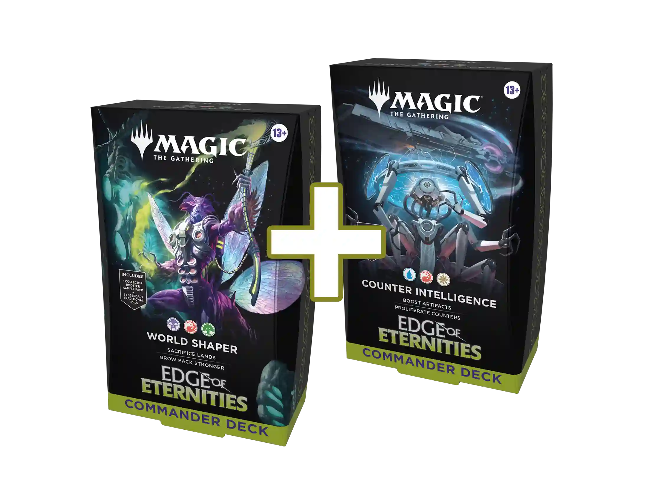 RESERVA El Confín de la Eternidad: Set de 2 Mazos de Commander (Español). Magic The Gathering