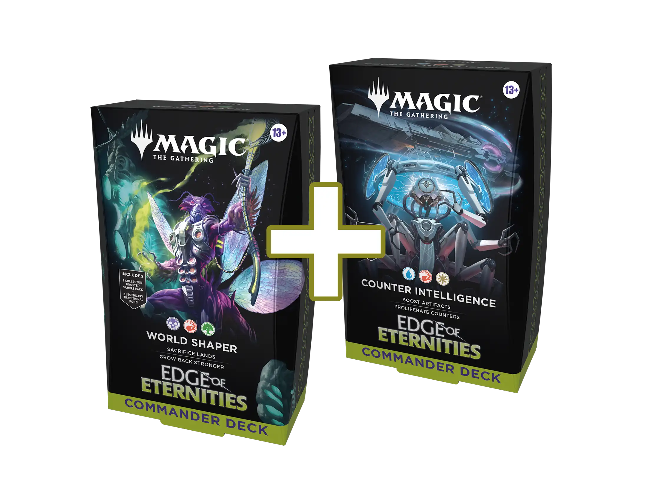 RESERVA El Confín de la Eternidad: Set de 2 Mazos de Commander (Español). Magic The Gathering