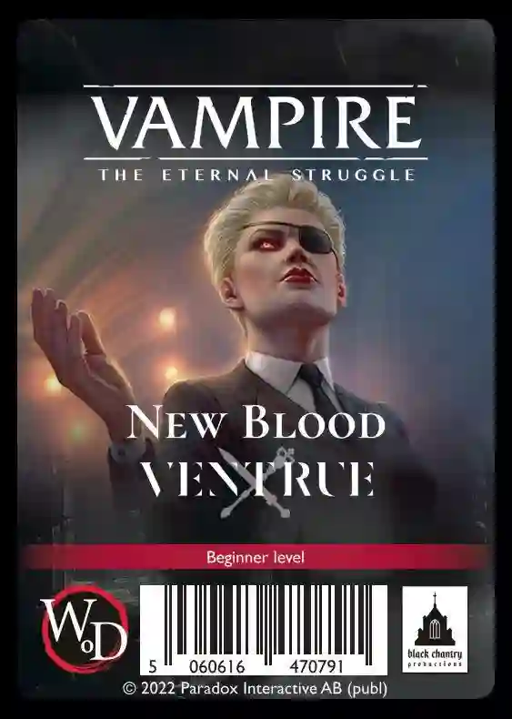 Vampiro New Blood: Ventrue (Inglés)