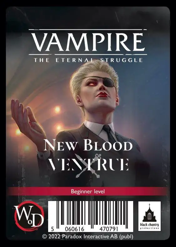 Vampiro New Blood: Ventrue (Inglés)