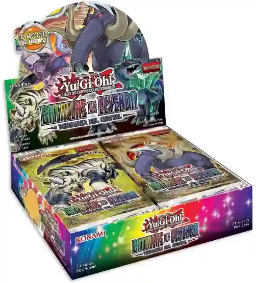 Yu-Gi-Oh! Batallas de Leyenda Venganza del Cristal: Caja de sobres (24) Español