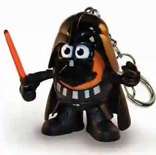 Mr. Potato Darth Vader Keychain