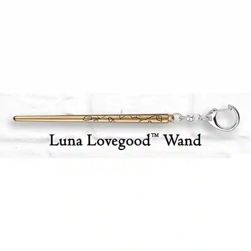 Llavero Varita de Luna Lovegood de Harry Potter.