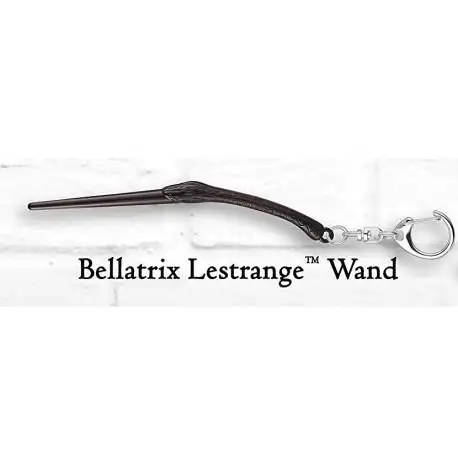 Llavero Varita de Bellatrix Lestrange. Harry Potter.