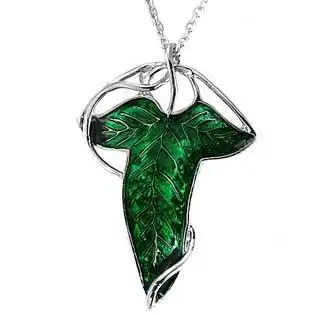 Colgante-Broche Hoja del Hobbit