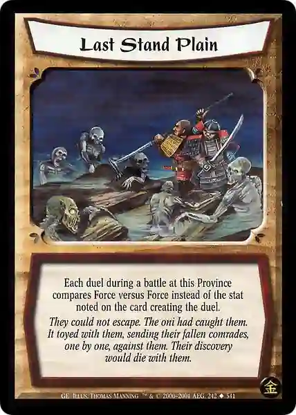 Last Stand Plain