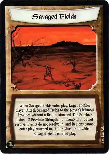 Savaged Fields