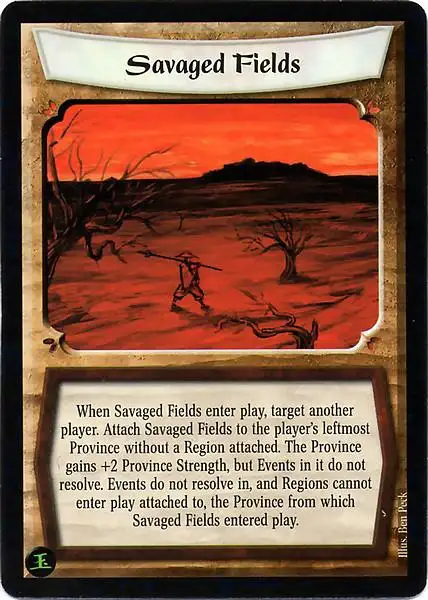 Savaged Fields