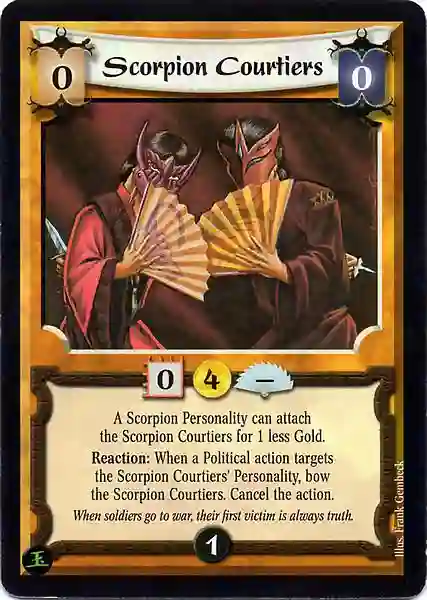 Scorpion Courtiers