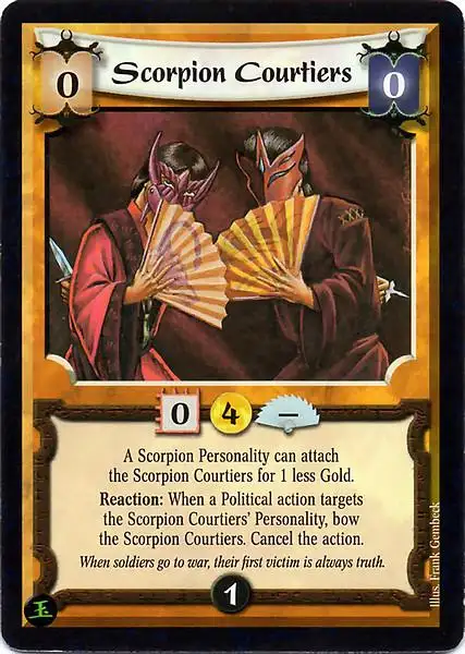 Scorpion Courtiers