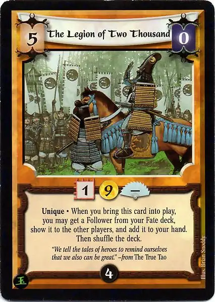 The Legion of Two Thousand