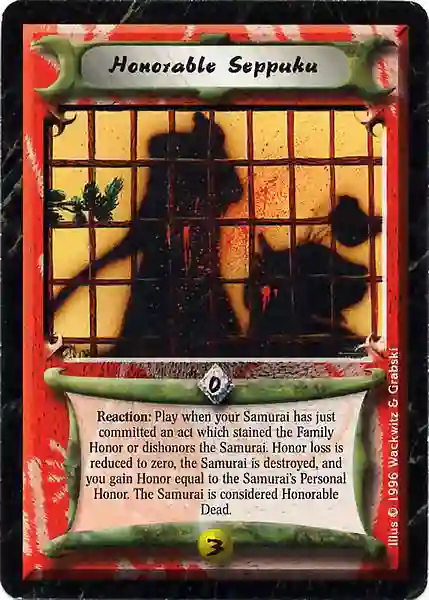 Honorable Seppuku